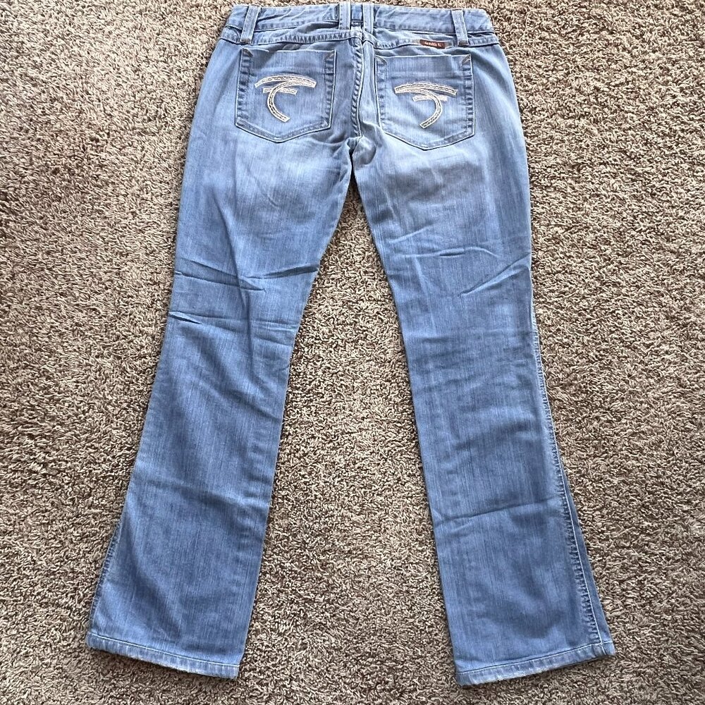 Vintage Frankie B Light Wash Bootcut Jeans – Size 27